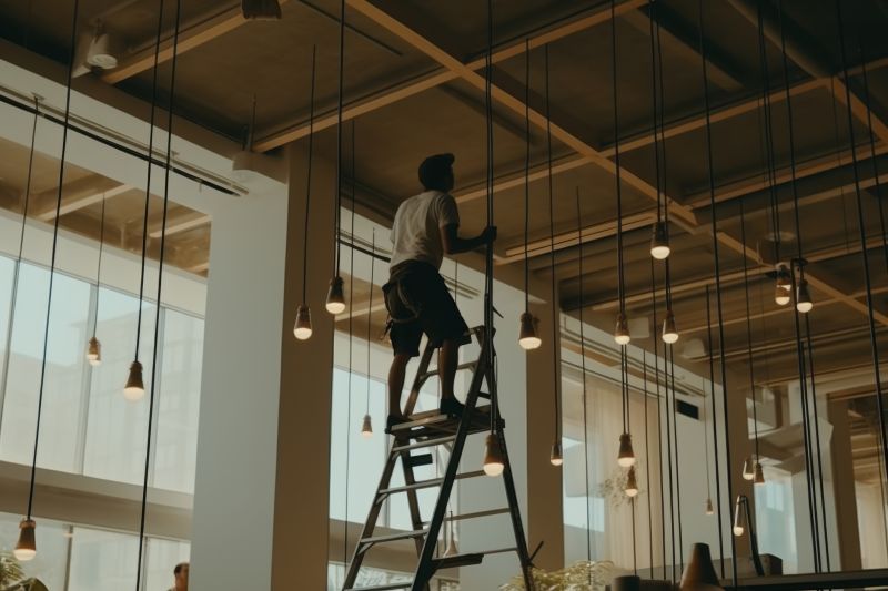 Indoor Lighting Installation